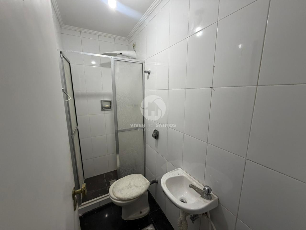 Apartamento 3 quartos, elevador e garagem 1 quadra da Praia - Boqueirão em Boqueirão, Santos — foto 18
