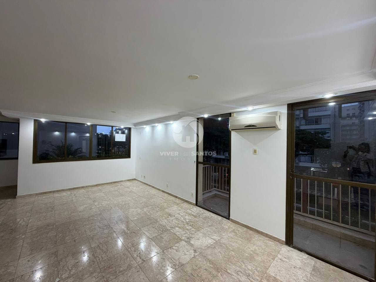 Apartamento 3 quartos, elevador e garagem 1 quadra da Praia - Boqueirão em Boqueirão, Santos — foto 2