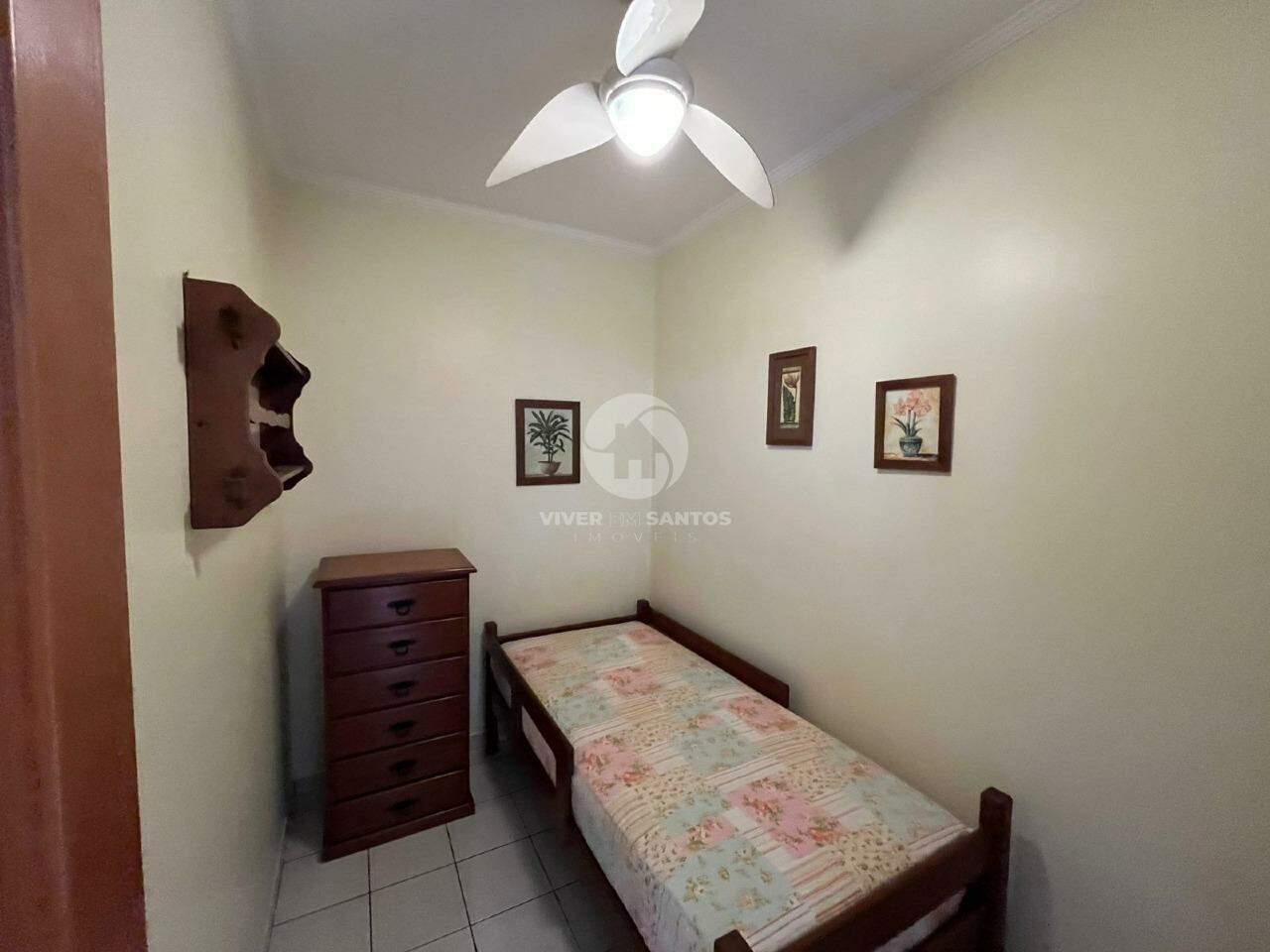 Apartamento 02 quartos com Vista Mar e varanda - 02 vagas demarcadas - Pompéia em Pompéia, Santos — foto 12
