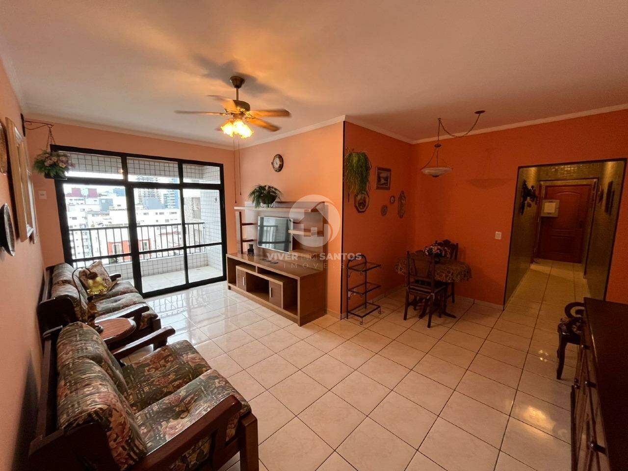 Apartamento 02 quartos com Vista Mar e varanda - 02 vagas demarcadas - Pompéia em Pompéia, Santos — foto 3