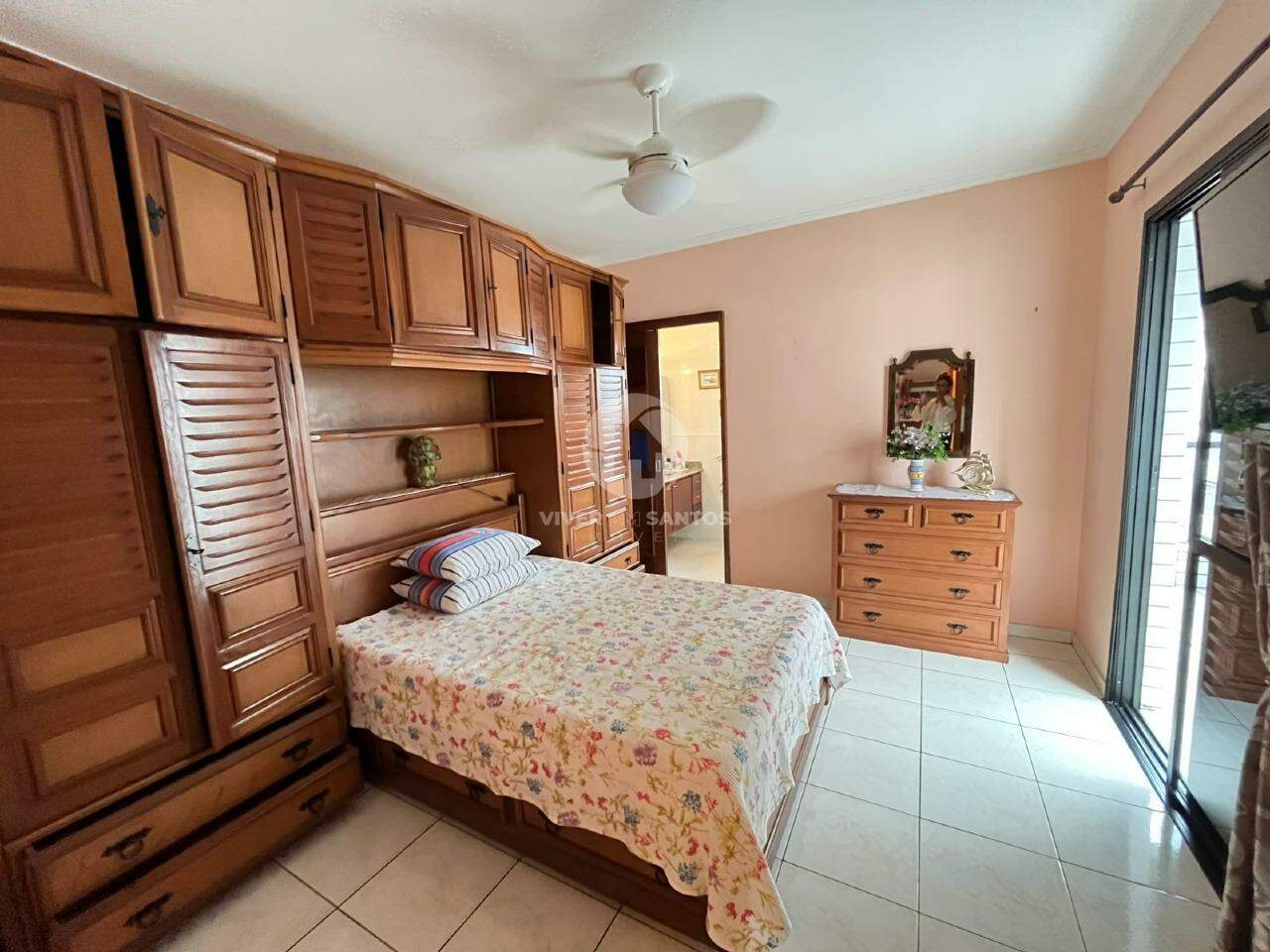 Apartamento 02 quartos com Vista Mar e varanda - 02 vagas demarcadas - Pompéia em Pompéia, Santos — foto 22