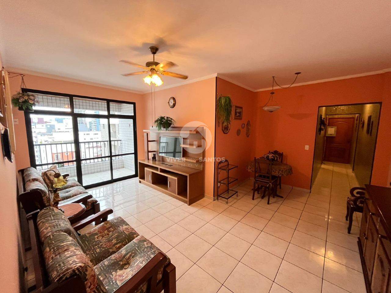 Apartamento 02 quartos com Vista Mar e varanda - 02 vagas demarcadas - Pompéia em Pompéia, Santos — foto 2
