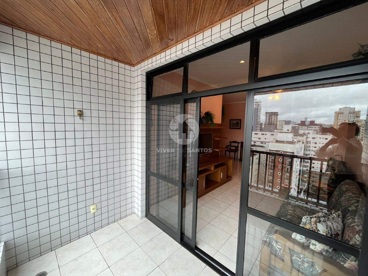 Apartamento 02 quartos com Vista Mar e varanda - 02 vagas demarcadas - Pompéia em Pompéia, Santos — foto 6