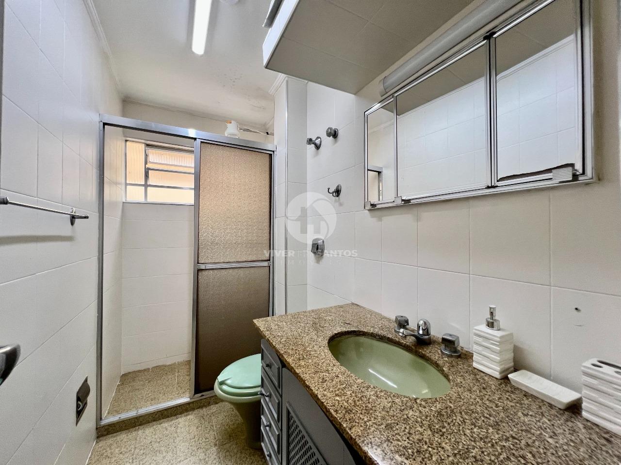 Apartamento 1 Dorm. Mobiliado – 52m² + vaga em Santos (José Menino) | Lado direito em José Menino, Santos — foto 17