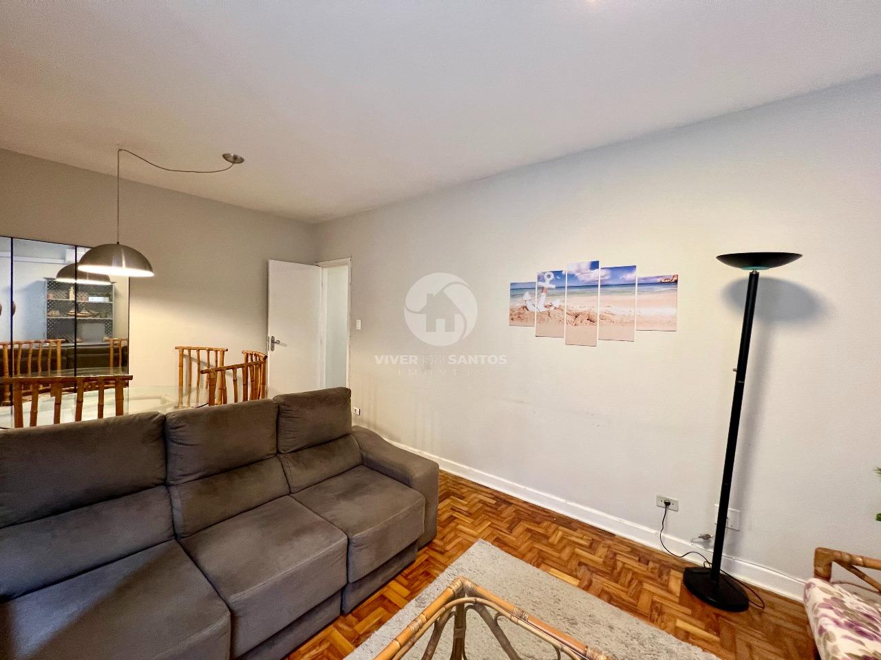 Apartamento 1 Dorm. Mobiliado – 52m² + vaga em Santos (José Menino) | Lado direito em José Menino, Santos — foto 7