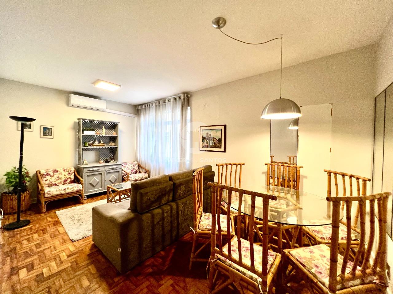 Apartamento 1 Dorm. Mobiliado – 52m² + vaga em Santos (José Menino) | Lado direito em José Menino, Santos — foto 2