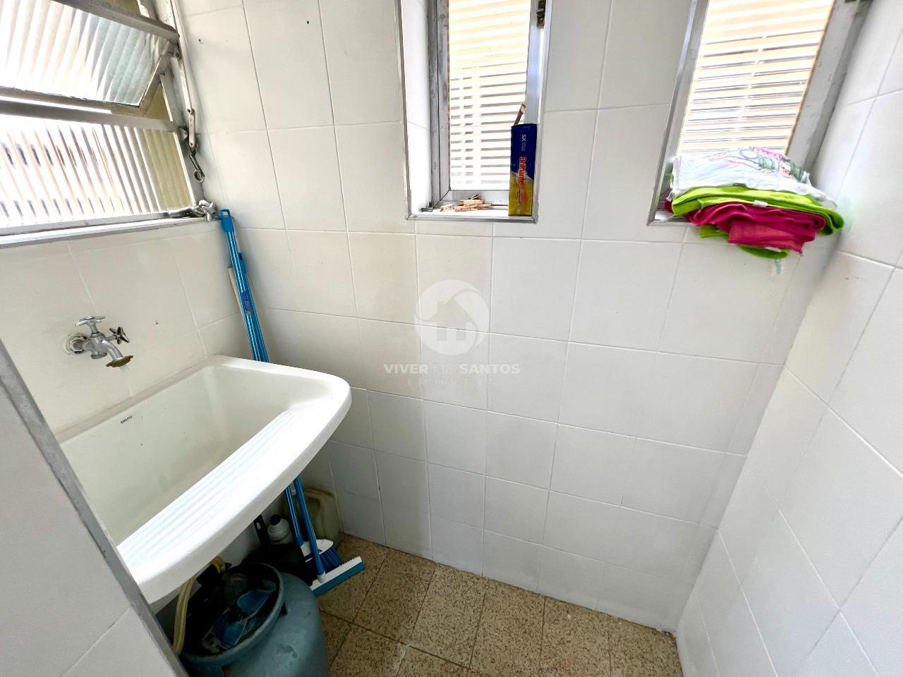 Apartamento 1 Dorm. Mobiliado – 52m² + vaga em Santos (José Menino) | Lado direito em José Menino, Santos — foto 18
