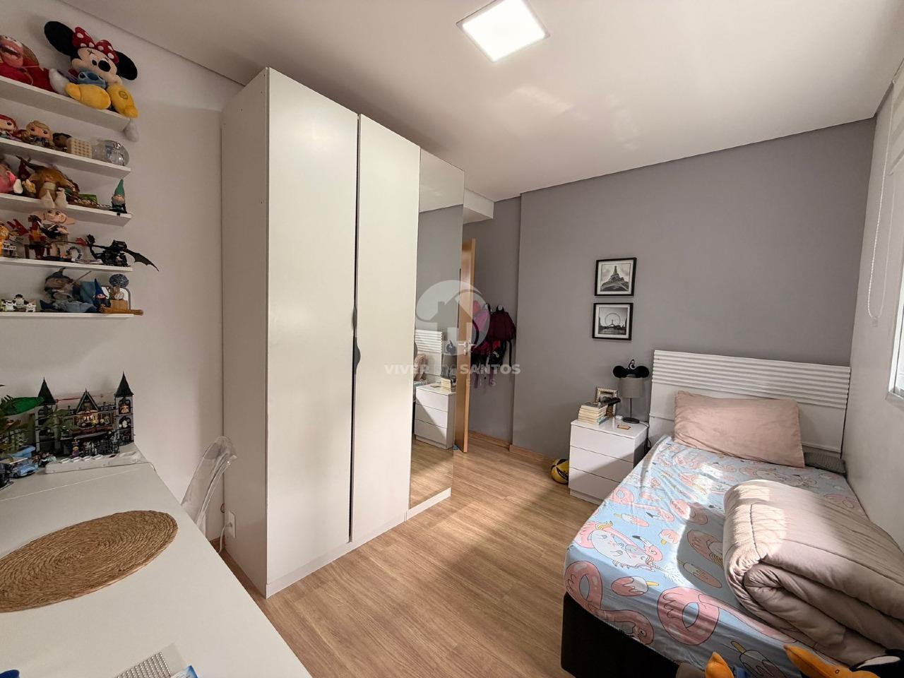 Apartamento com 2 suítes com Lazer Completo- Gonzaga - Santos em Gonzaga, Santos — foto 12