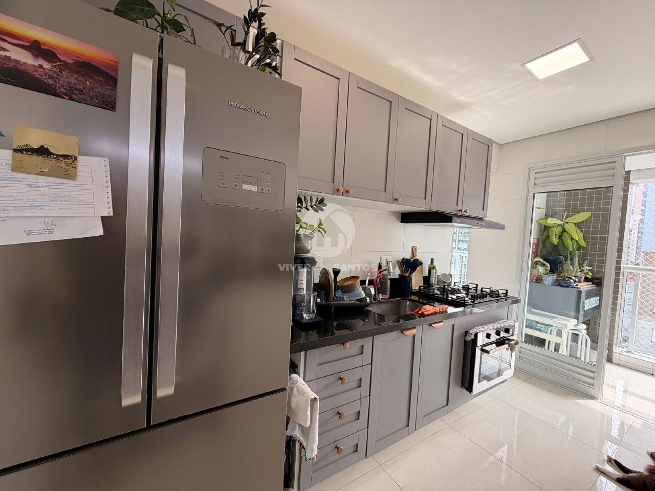 Apartamento com 2 suítes com Lazer Completo- Gonzaga - Santos em Gonzaga, Santos — foto 5