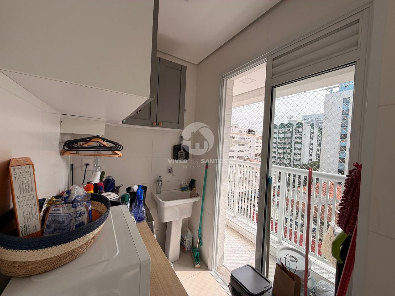 Apartamento com 2 suítes com Lazer Completo- Gonzaga - Santos em Gonzaga, Santos — foto 7