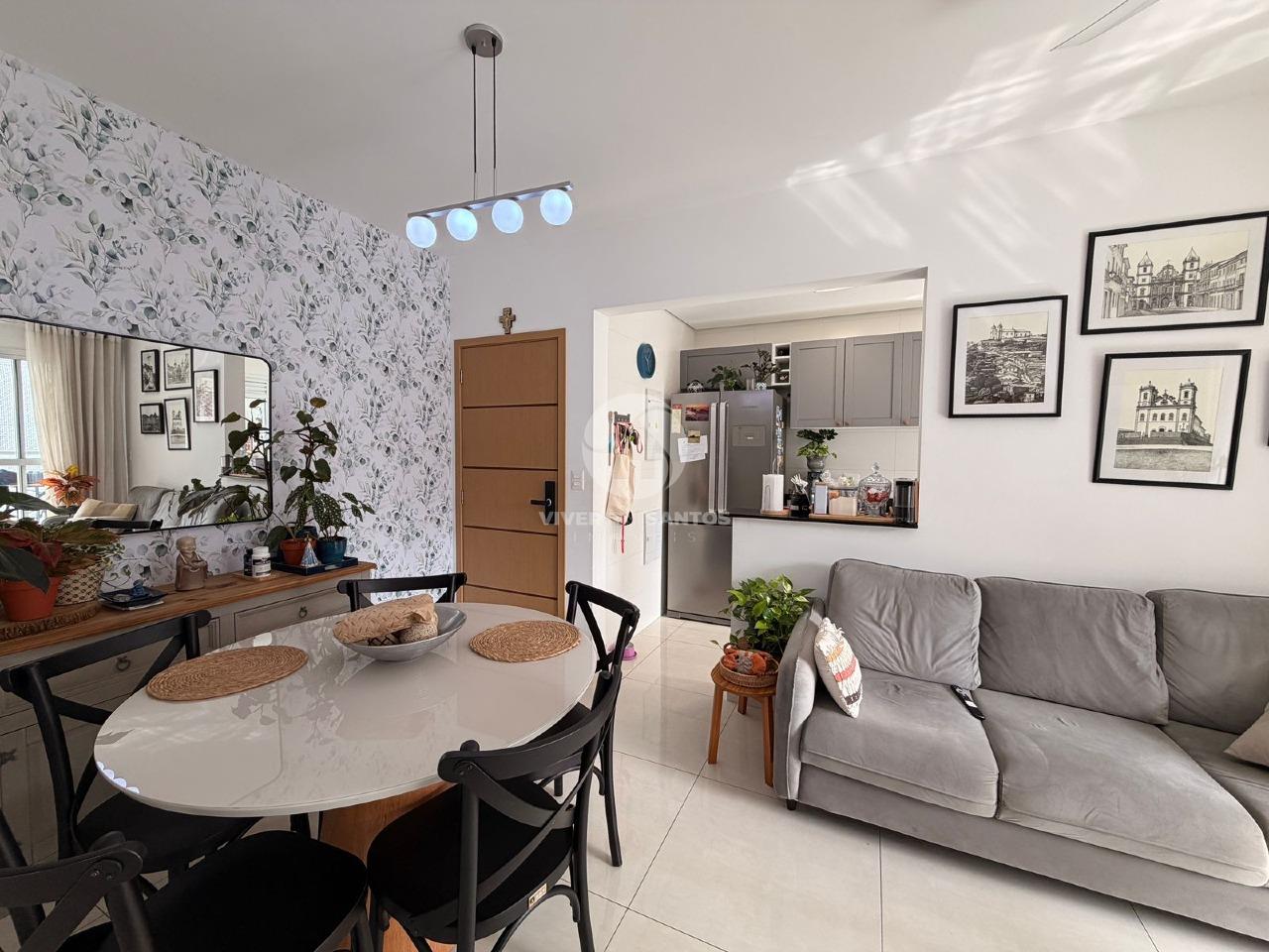 Apartamento com 2 suítes com Lazer Completo- Gonzaga - Santos em Gonzaga, Santos — foto 2