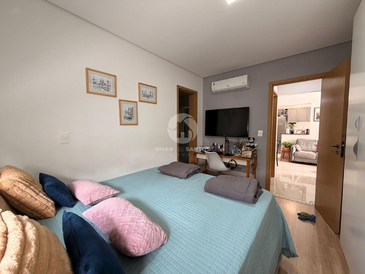 Apartamento com 2 suítes com Lazer Completo- Gonzaga - Santos em Gonzaga, Santos — foto 10