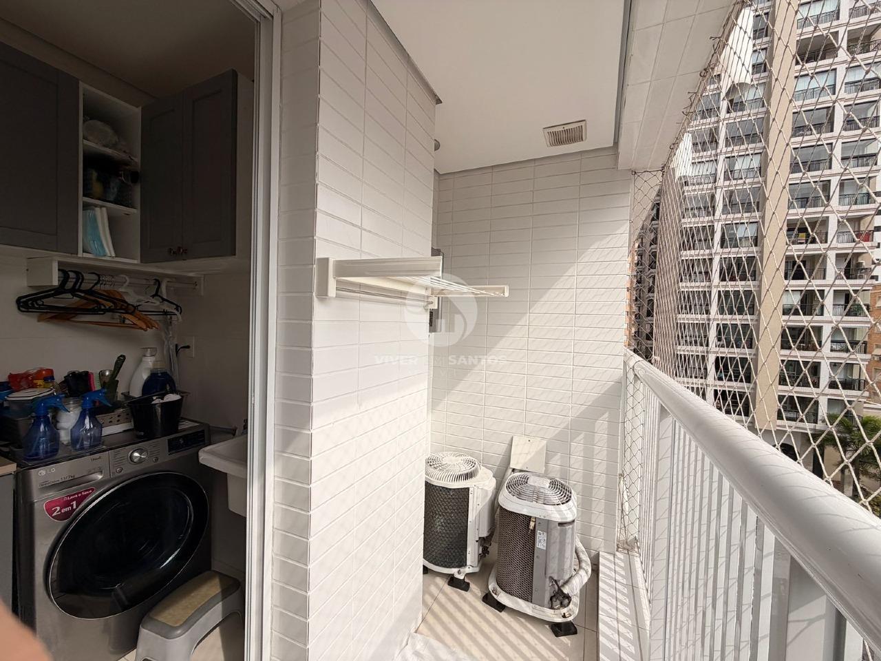 Apartamento com 2 suítes com Lazer Completo- Gonzaga - Santos em Gonzaga, Santos — foto 8
