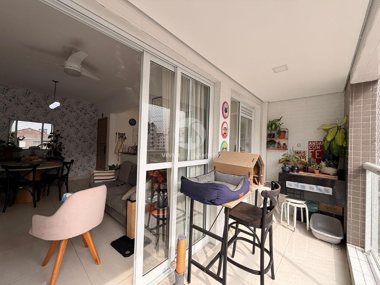Apartamento com 2 suítes com Lazer Completo- Gonzaga - Santos em Gonzaga, Santos — foto 4