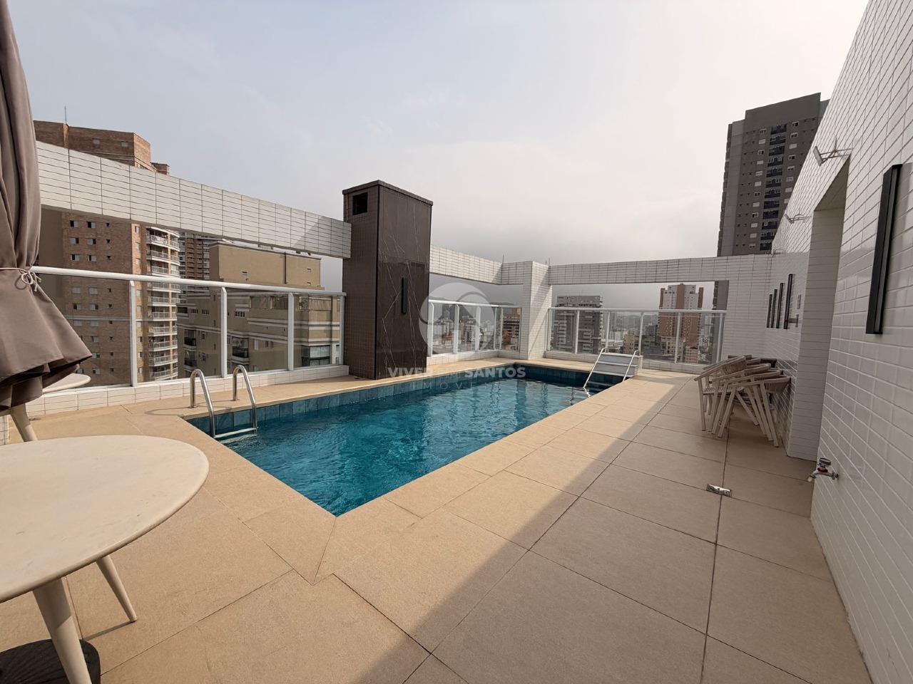 Apartamento com 2 suítes com Lazer Completo- Gonzaga - Santos em Gonzaga, Santos — foto 19