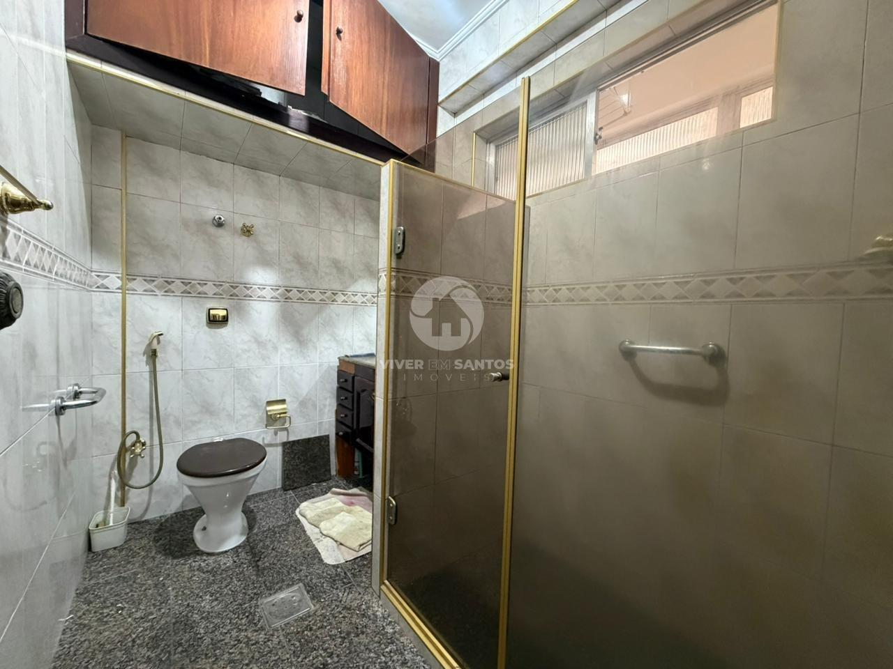 Apartamento 2 quartos, Sala Ampla - Frente Mar - No Gonzaga em Gonzaga, Santos — foto 10