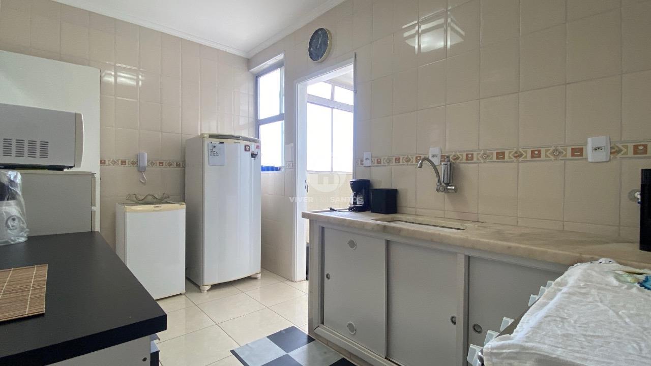 Apartamento Porteira fechada 2 quartos com dependência e vaga- Embaré em Boqueirão, Santos — foto 12