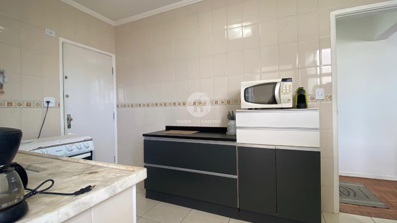 Apartamento Porteira fechada 2 quartos com dependência e vaga- Embaré em Boqueirão, Santos — foto 11