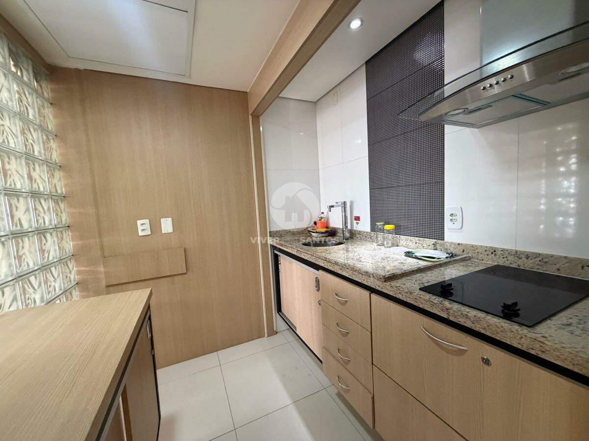 Apartamento 2 dormitórios Vista Mar Edifício Clube XV- Boqueirão- Santos em Boqueirão, Santos — foto 6