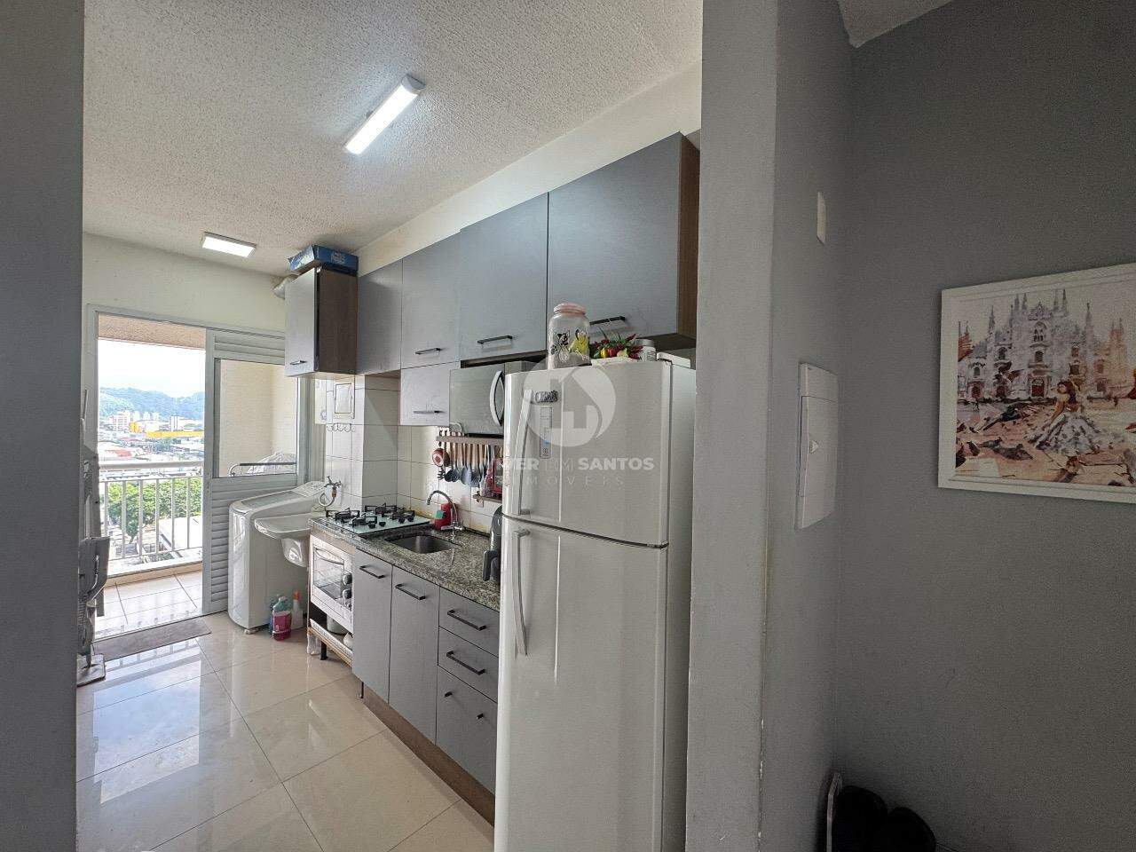 Apartamento com 2 quartos e lazer completo- Santos em Vila Mathias, Santos — foto 12