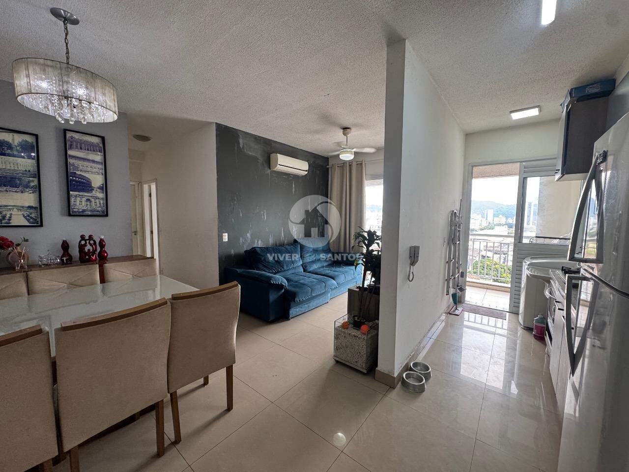 Apartamento com 2 quartos e lazer completo- Santos em Vila Mathias, Santos — foto 4