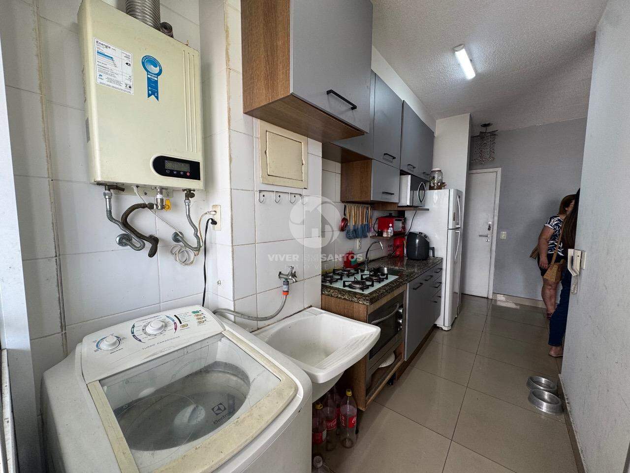 Apartamento com 2 quartos e lazer completo- Santos em Vila Mathias, Santos — foto 13