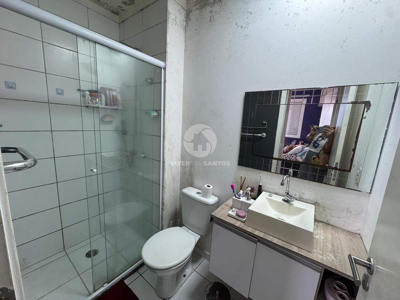 Apartamento com 2 quartos e lazer completo- Santos em Vila Mathias, Santos — foto 11
