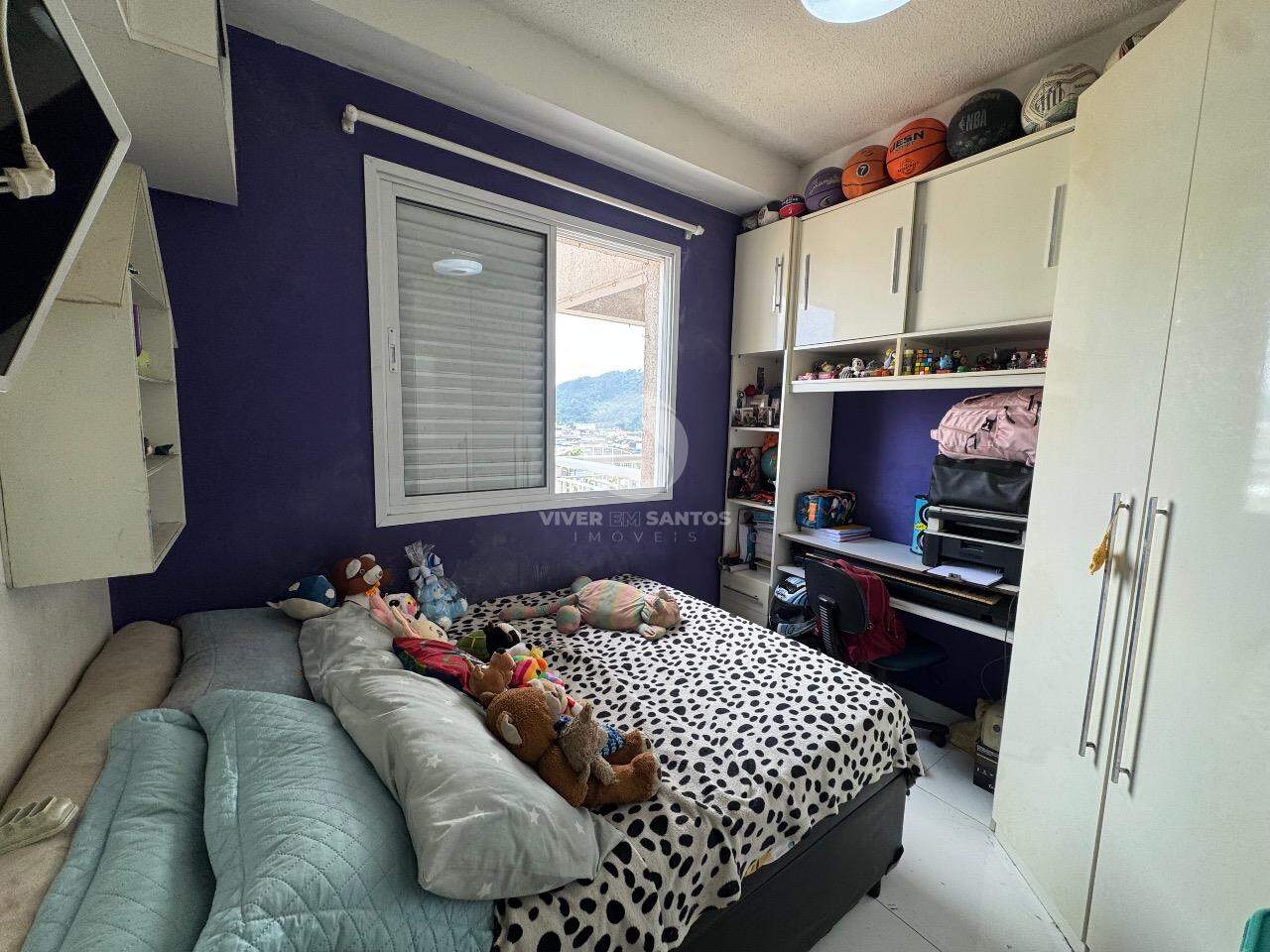 Apartamento com 2 quartos e lazer completo- Santos em Vila Mathias, Santos — foto 10