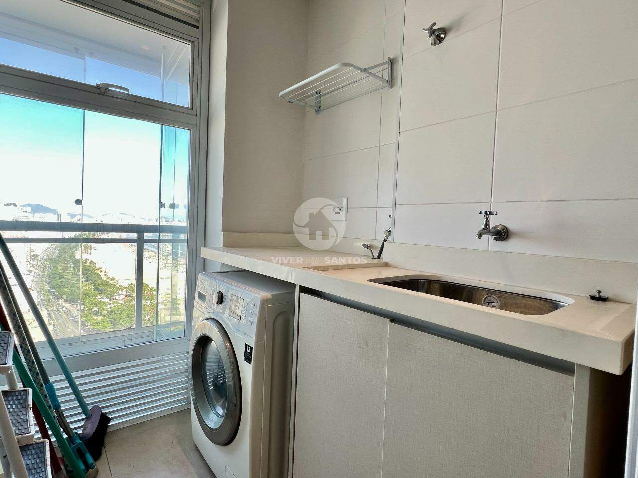 Lindo apartamento vista mar total - Unlimited na Pompéia em Santos em Pompéia, Santos — foto 28