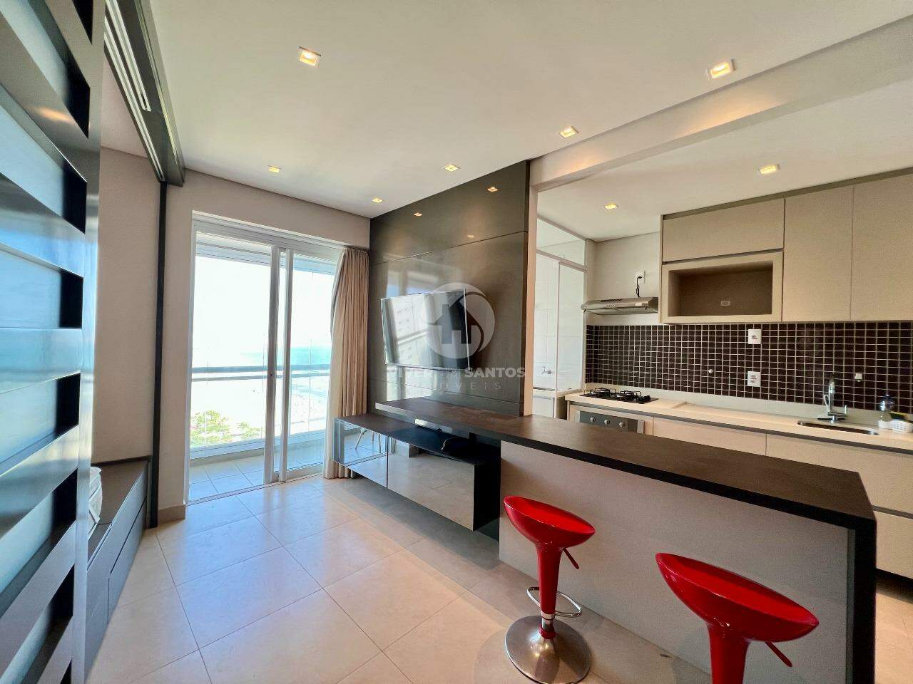 Lindo apartamento vista mar total - Unlimited na Pompéia em Santos em Pompéia, Santos — foto 6