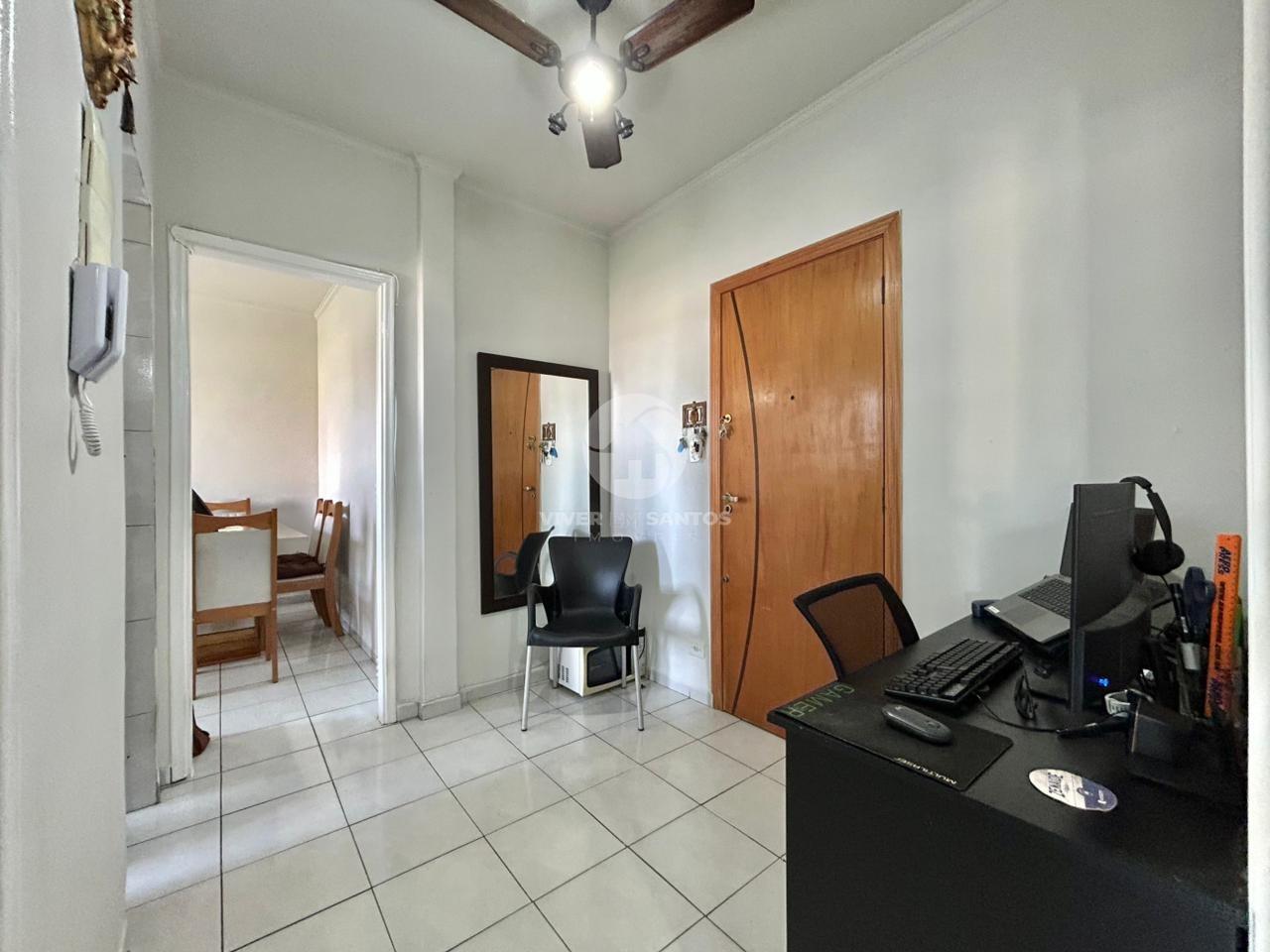 Apartamento amplo de 01 quarto no bairro da Ponta da Praia- Santos em Aparecida, Santos — foto 5