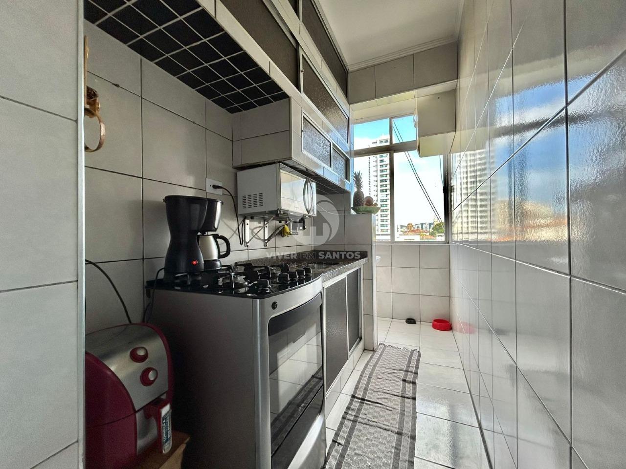 Apartamento amplo de 01 quarto no bairro da Ponta da Praia- Santos em Aparecida, Santos — foto 14