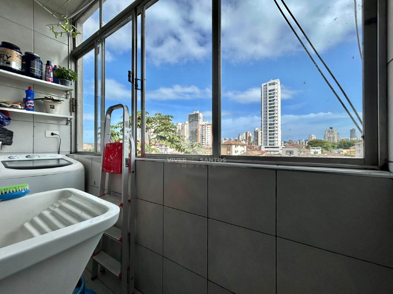 Apartamento amplo de 01 quarto no bairro da Ponta da Praia- Santos em Aparecida, Santos — foto 17