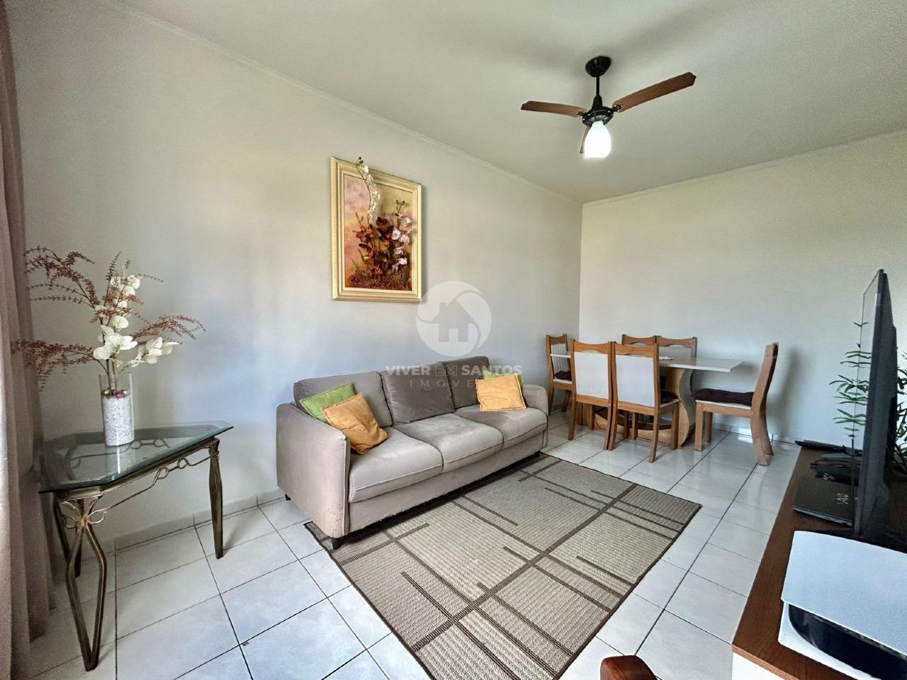Apartamento amplo de 01 quarto no bairro da Ponta da Praia- Santos em Aparecida, Santos — foto 2