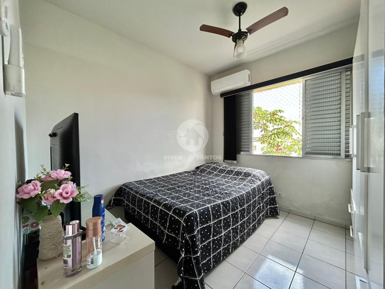 Apartamento amplo de 01 quarto no bairro da Ponta da Praia- Santos em Aparecida, Santos — foto 7