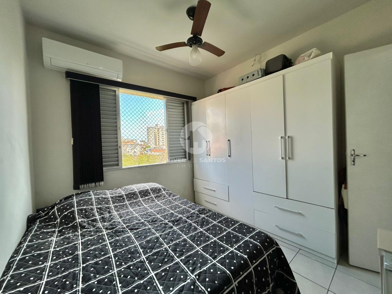 Apartamento amplo de 01 quarto no bairro da Ponta da Praia- Santos em Aparecida, Santos — foto 8