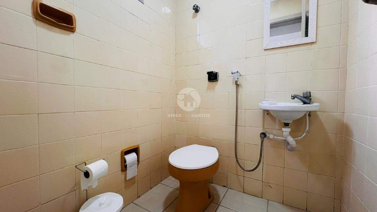 Apartamento vista mar com 2 quartos no Gonzaga- Santos em Gonzaga, Santos — foto 21