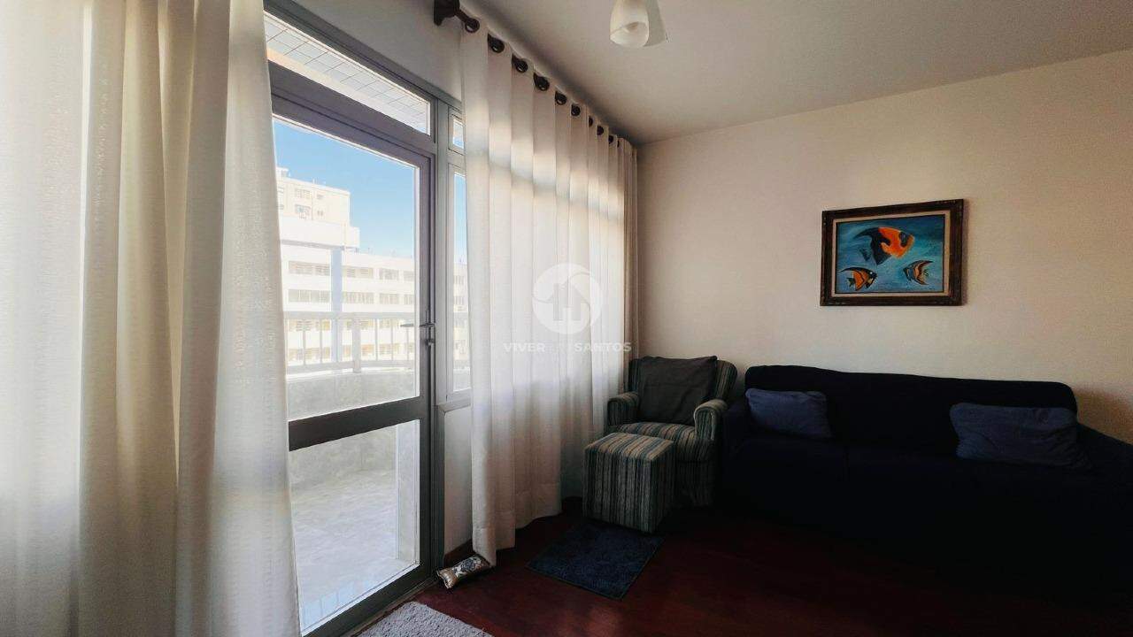 Apartamento vista mar com 2 quartos no Gonzaga- Santos em Gonzaga, Santos — foto 4