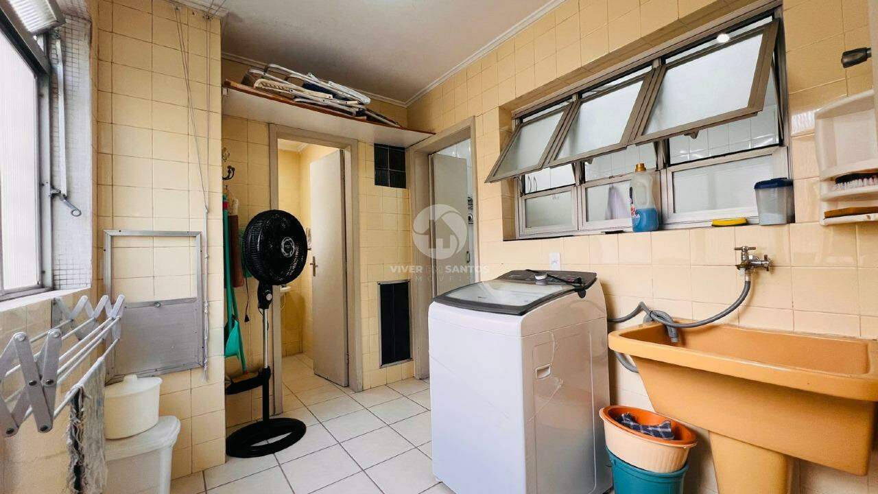 Apartamento vista mar com 2 quartos no Gonzaga- Santos em Gonzaga, Santos — foto 19