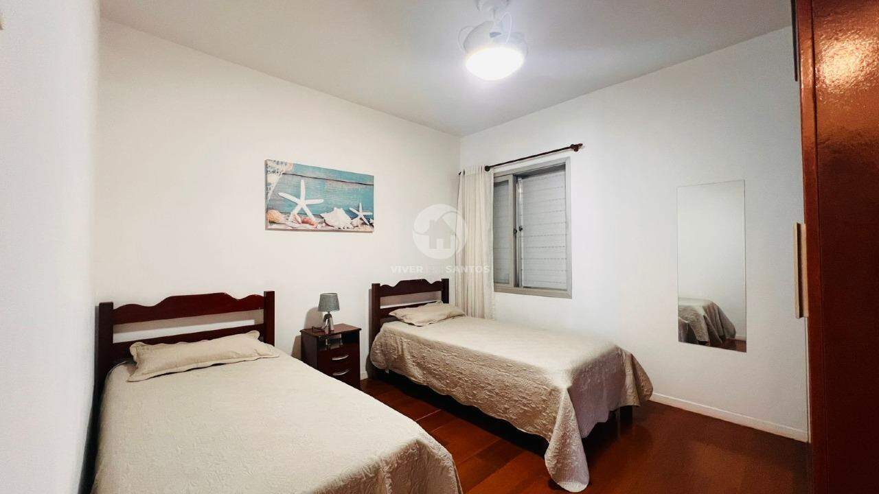 Apartamento vista mar com 2 quartos no Gonzaga- Santos em Gonzaga, Santos — foto 14
