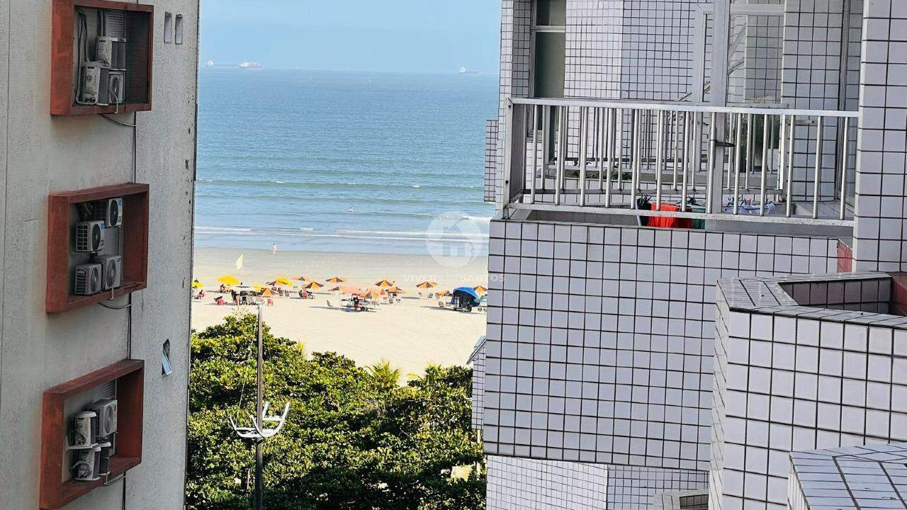 Apartamento vista mar com 2 quartos no Gonzaga- Santos em Gonzaga, Santos — foto 2
