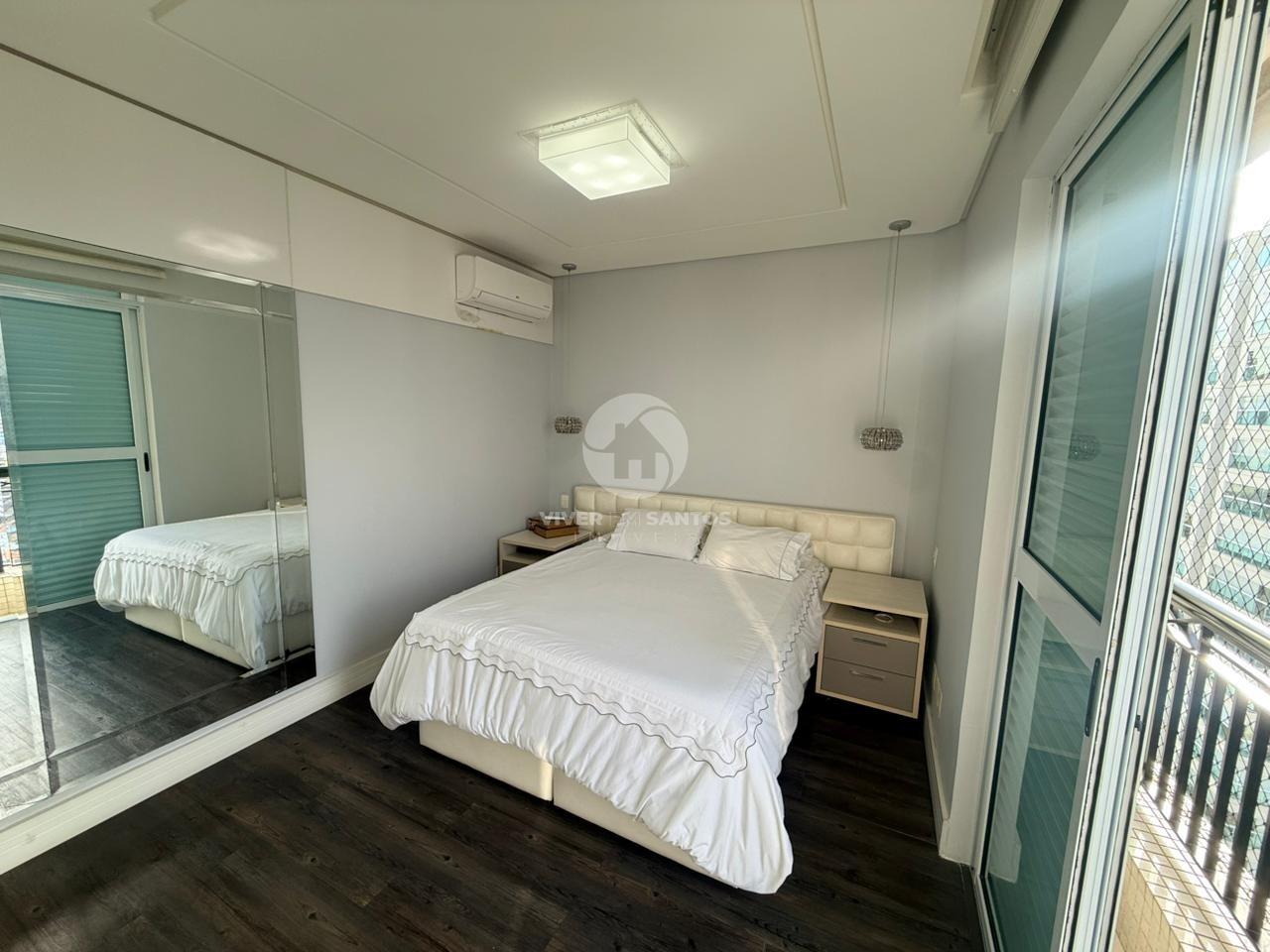 Apartamento com 3 suítes, 3 vagas e lazer- Boqueirão Santos em Boqueirão, Santos — foto 17