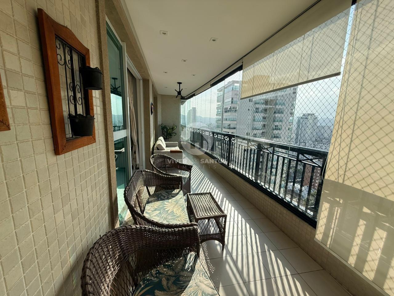 Apartamento com 3 suítes, 3 vagas e lazer- Boqueirão Santos em Boqueirão, Santos — foto 8