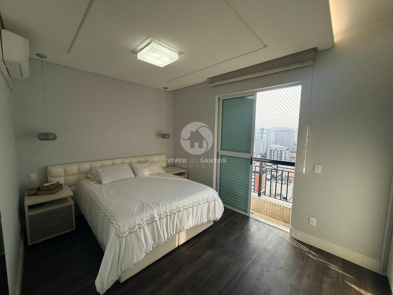 Apartamento com 3 suítes, 3 vagas e lazer- Boqueirão Santos em Boqueirão, Santos — foto 21