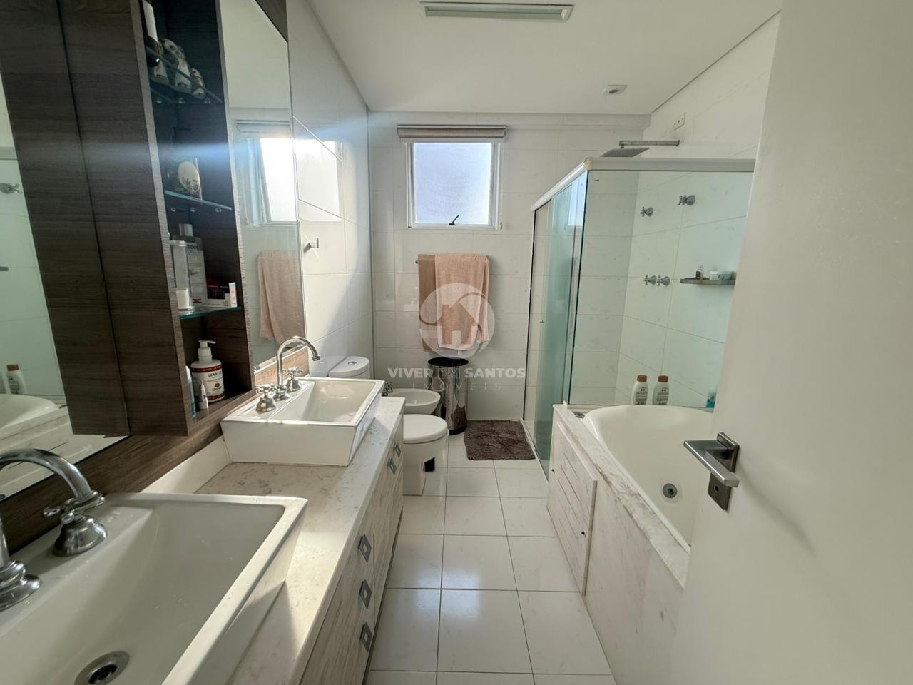 Apartamento com 3 suítes, 3 vagas e lazer- Boqueirão Santos em Boqueirão, Santos — foto 24