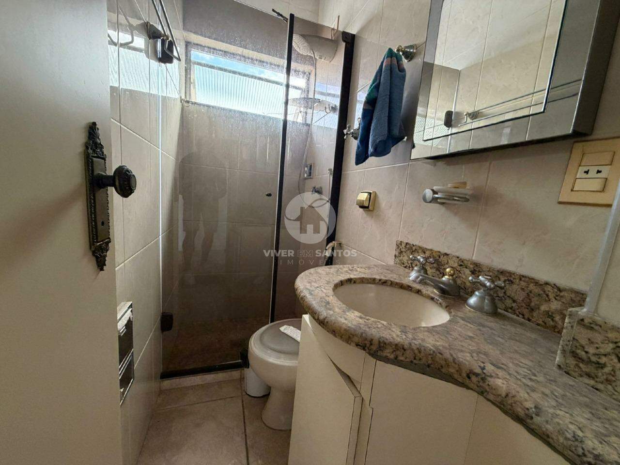 Apartamento à venda, Frente Mar com 1 quarto, 1 vaga, Embaré - Santos/SP em Boqueirão, Santos — foto 6