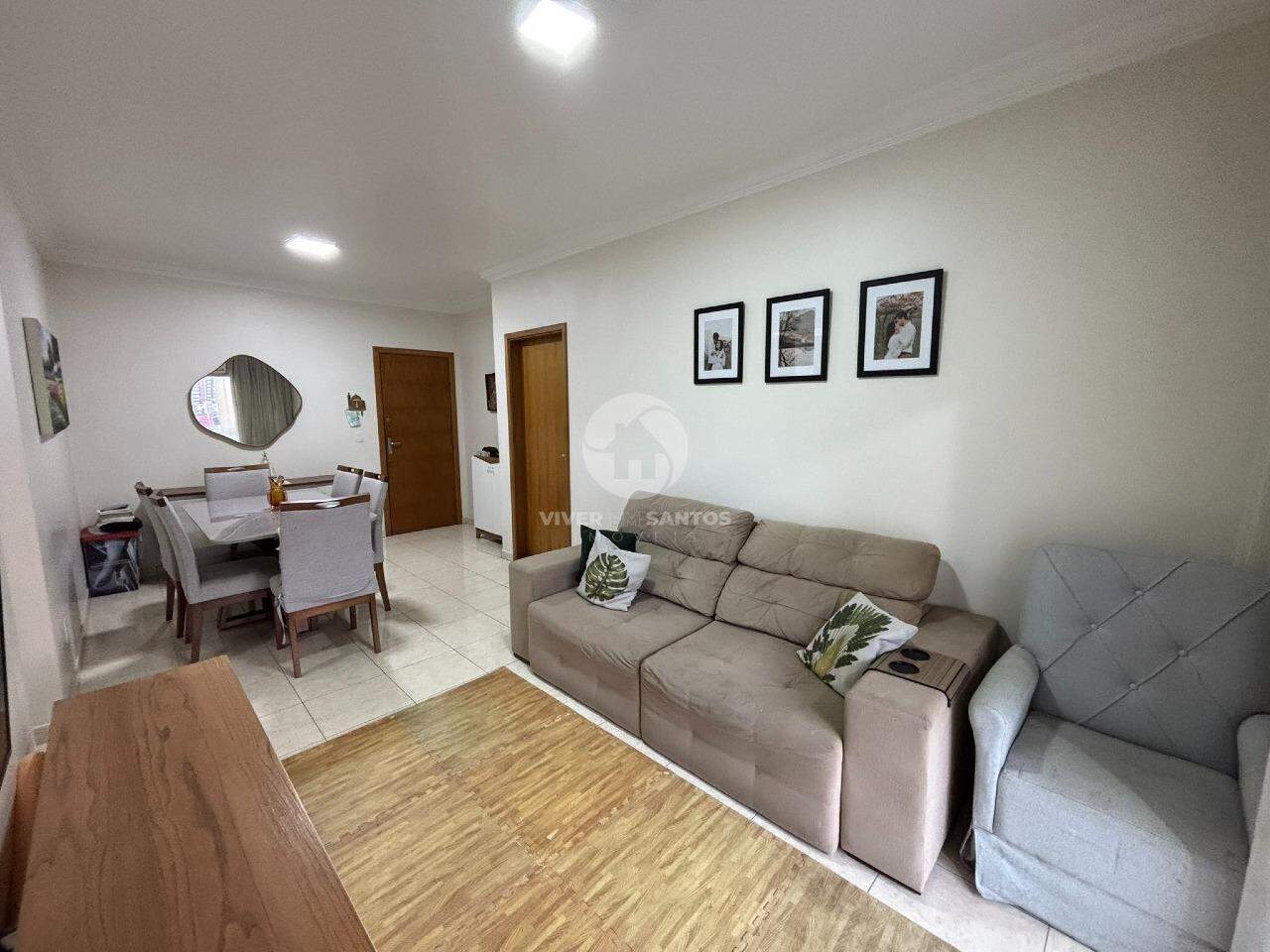 Apartamento 2 quartos e 2 vagas de garagem no Embaré - Santos/SP em Embaré, Santos — foto 5