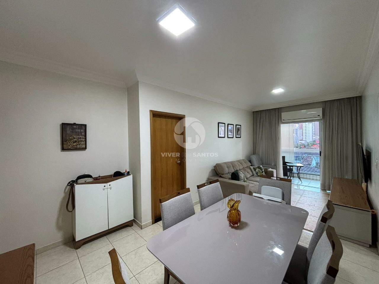 Apartamento 2 quartos e 2 vagas de garagem no Embaré - Santos/SP em Embaré, Santos — foto 2