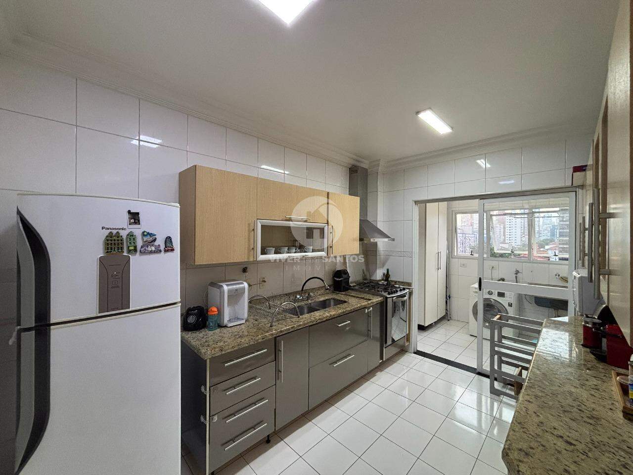 Apartamento 2 quartos e 2 vagas de garagem no Embaré - Santos/SP em Embaré, Santos — foto 15