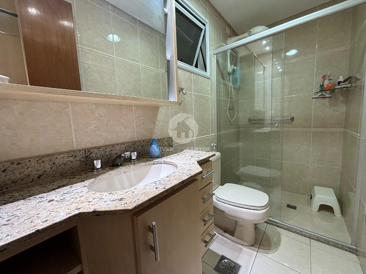 Apartamento 2 quartos, lazer completo e duas vagas de garagem no Embaré - Santos/SP em Embaré, Santos — foto 14